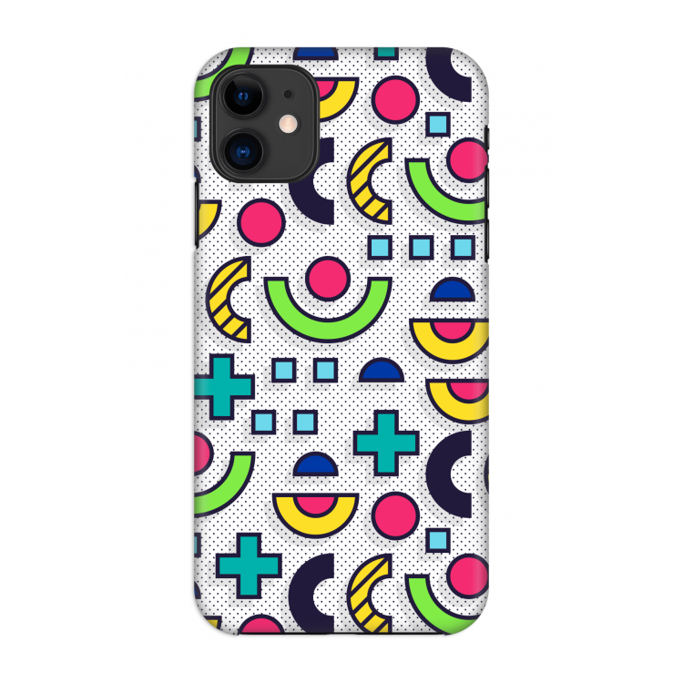 8-bit N°6: Volledig geprint iPhone 11 Hoesje