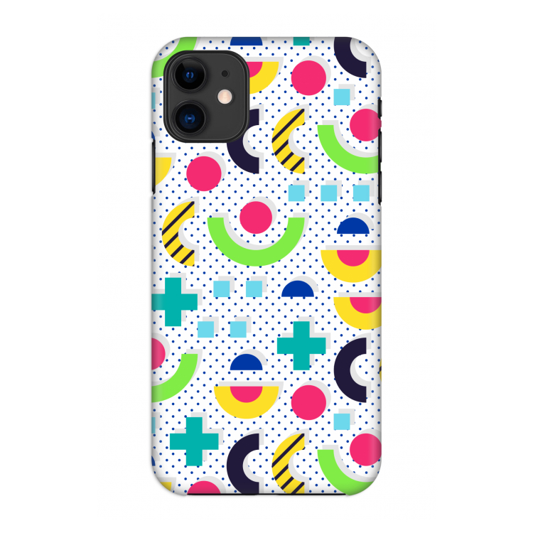8-bit N°1: Volledig geprint iPhone 11 Hoesje