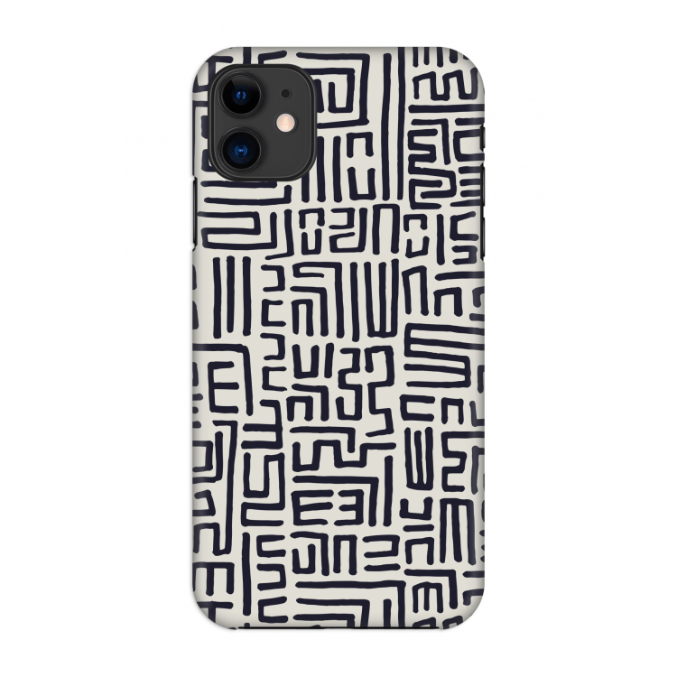 Moroccan Print: Volledig geprint iPhone 11 Hoesje