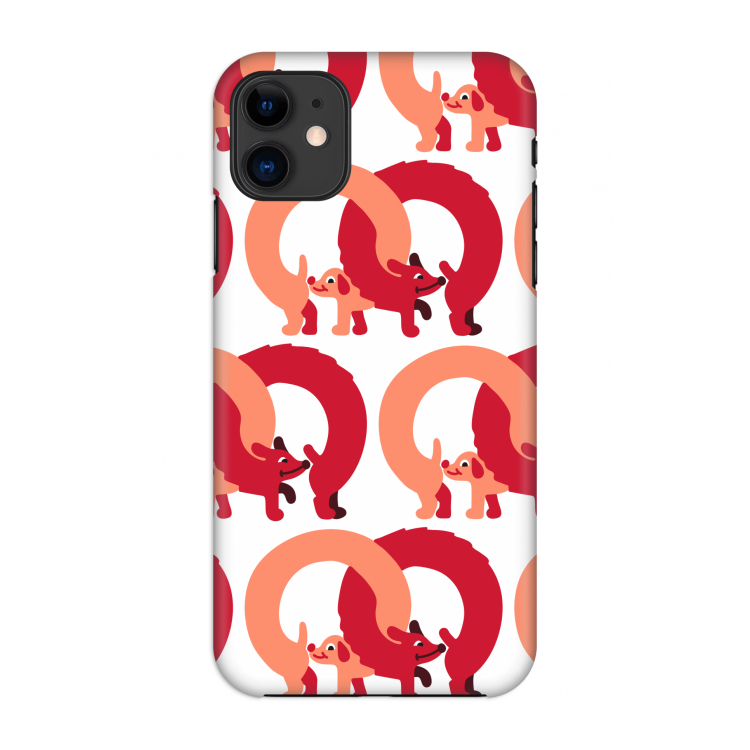 Dogs: Volledig geprint iPhone 11 Hoesje