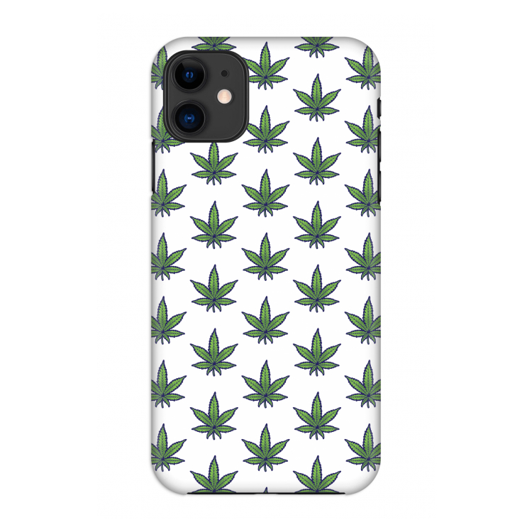 Weed: Volledig geprint iPhone 11 Hoesje