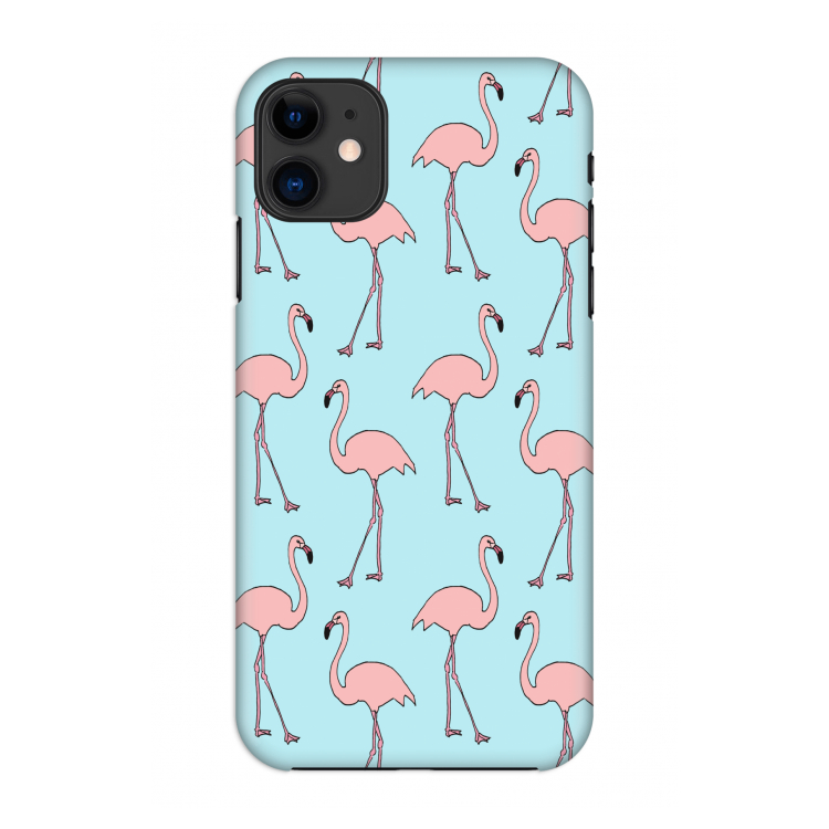 Anything Flamingoes: Volledig geprint iPhone 11 Hoesje
