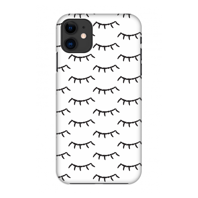 Wimpers: Volledig geprint iPhone 11 Hoesje