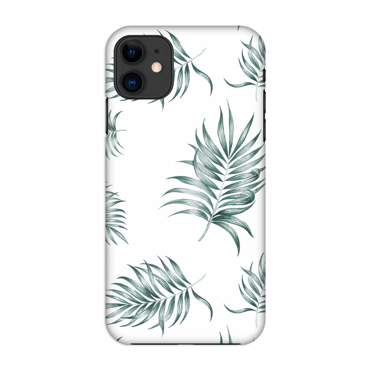 Simple leaves: Volledig geprint iPhone 11 Hoesje