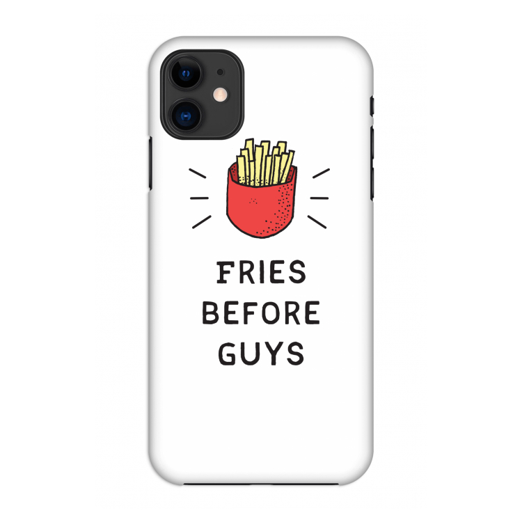 Fries before guys: Volledig geprint iPhone 11 Hoesje