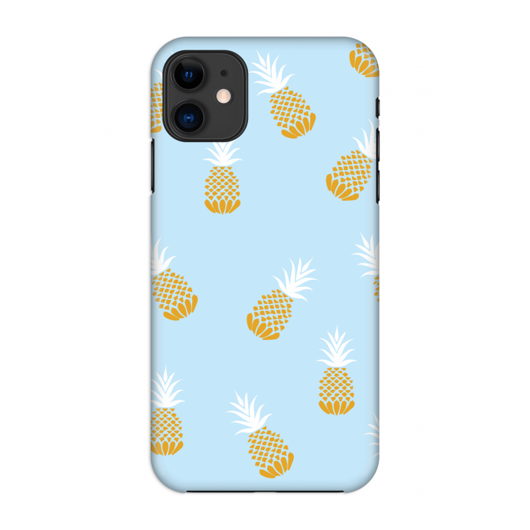 Ananasjes: Volledig geprint iPhone 11 Hoesje