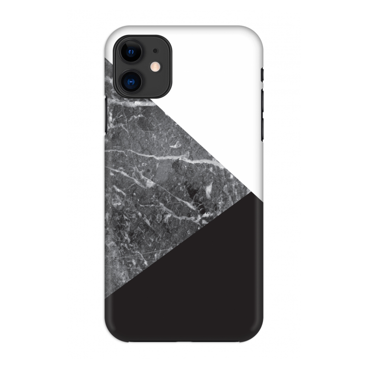 Combinatie marmer: Volledig geprint iPhone 11 Hoesje