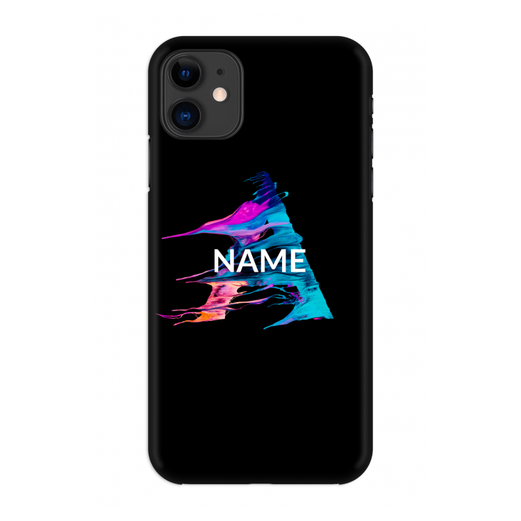 Abstract Spectrum: Volledig geprint iPhone 11 Hoesje