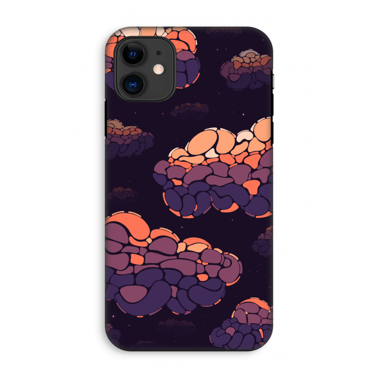 Patroon Wolken: iPhone 11 Tough Case