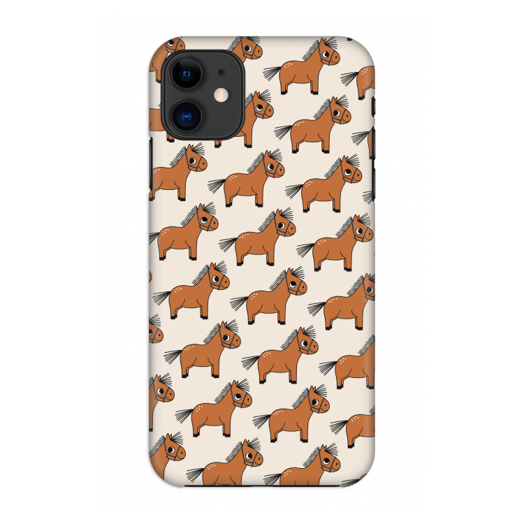 Pony: Volledig geprint iPhone 11 Hoesje