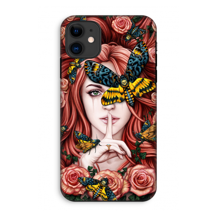 Lady Moth: iPhone 11 Tough Case