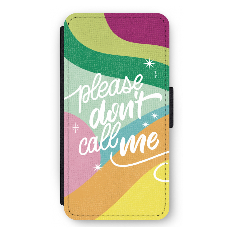Don't call: iPhone 11 Flip Hoesje
