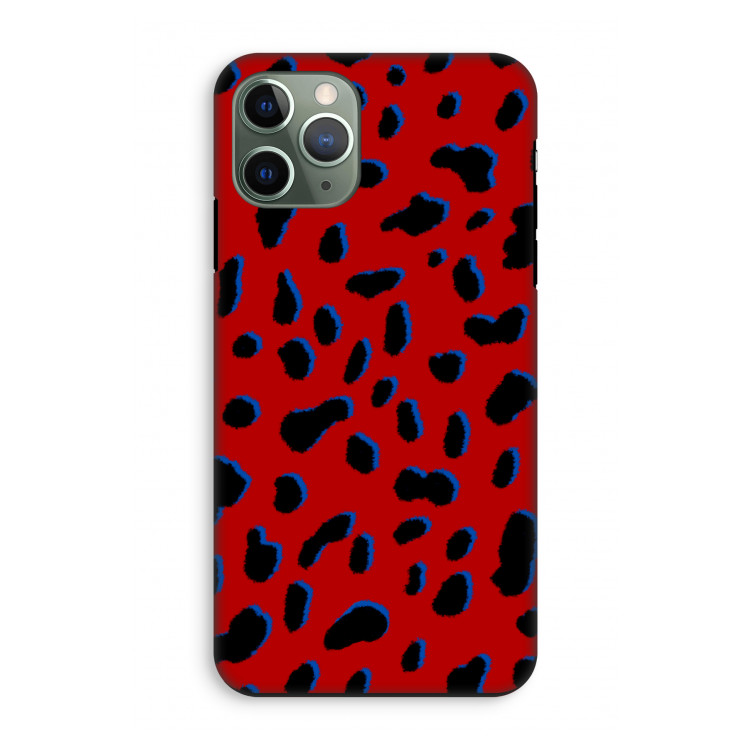 Red Leopard: iPhone 11 Pro Tough Case