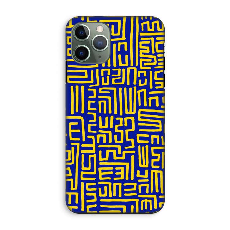 Majorelle Blue Print: iPhone 11 Pro Tough Case