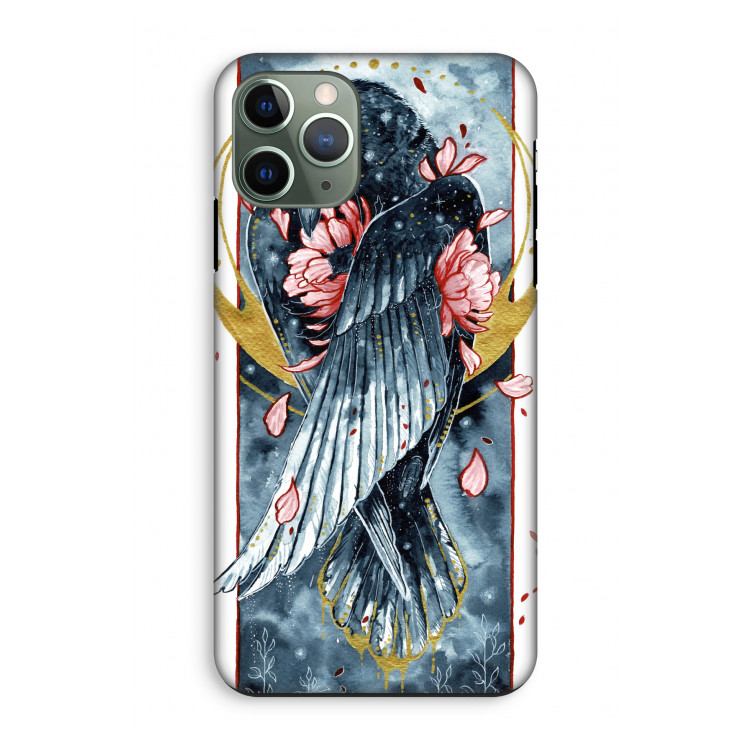 Golden Raven: iPhone 11 Pro Tough Case
