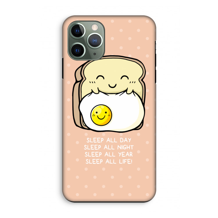 Sleep All Day: iPhone 11 Pro Tough Case