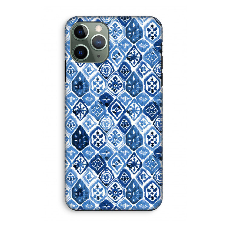 Blauw motief: iPhone 11 Pro Tough Case