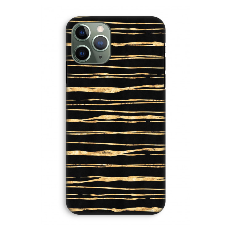 Gouden strepen: iPhone 11 Pro Tough Case