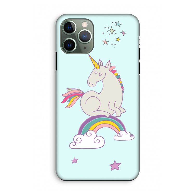 Regenboog eenhoorn: iPhone 11 Pro Tough Case