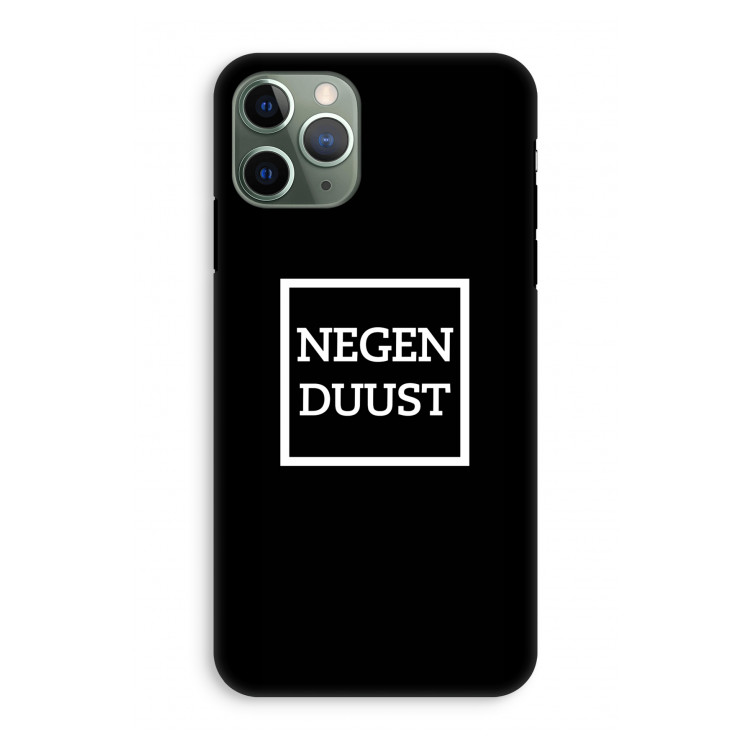 Negenduust black: iPhone 11 Pro Tough Case