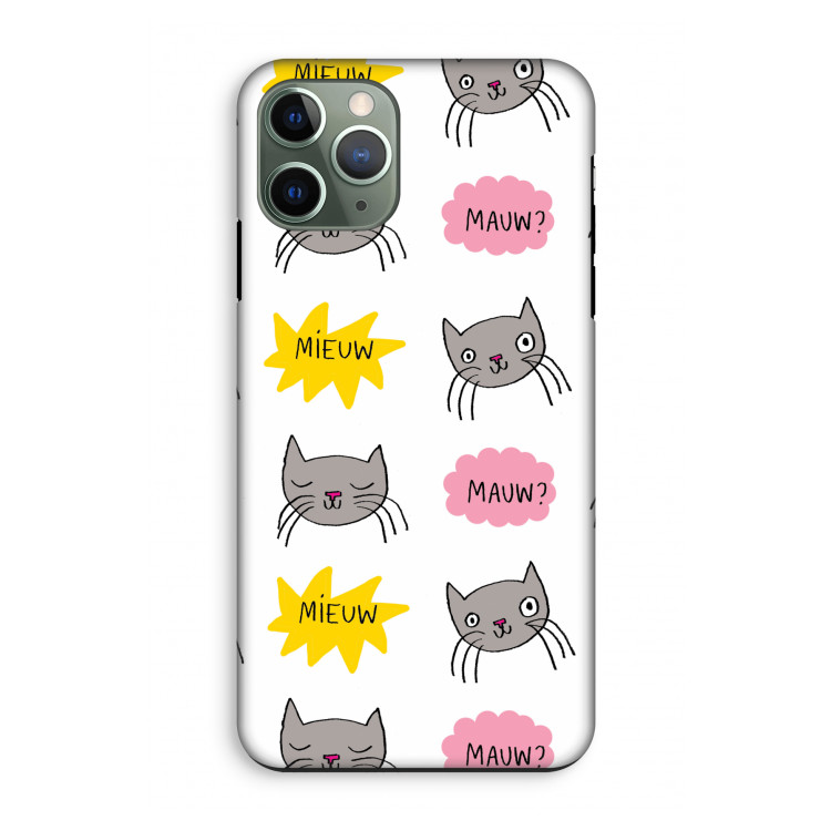 Meow: iPhone 11 Pro Tough Case