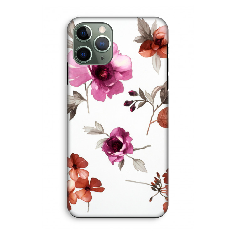 Geschilderde bloemen: iPhone 11 Pro Tough Case