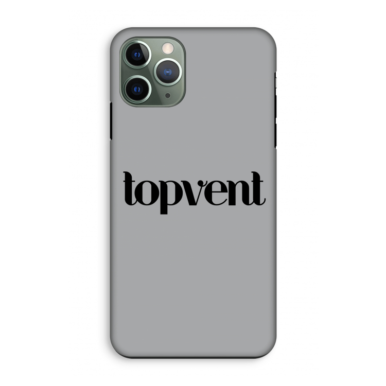Topvent Grijs Zwart: iPhone 11 Pro Tough Case
