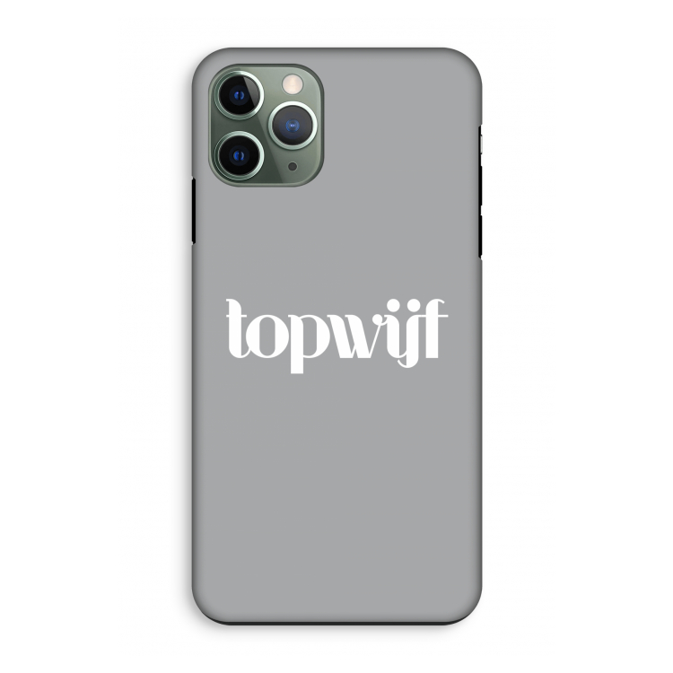 Topwijf Grijs Wit: iPhone 11 Pro Tough Case