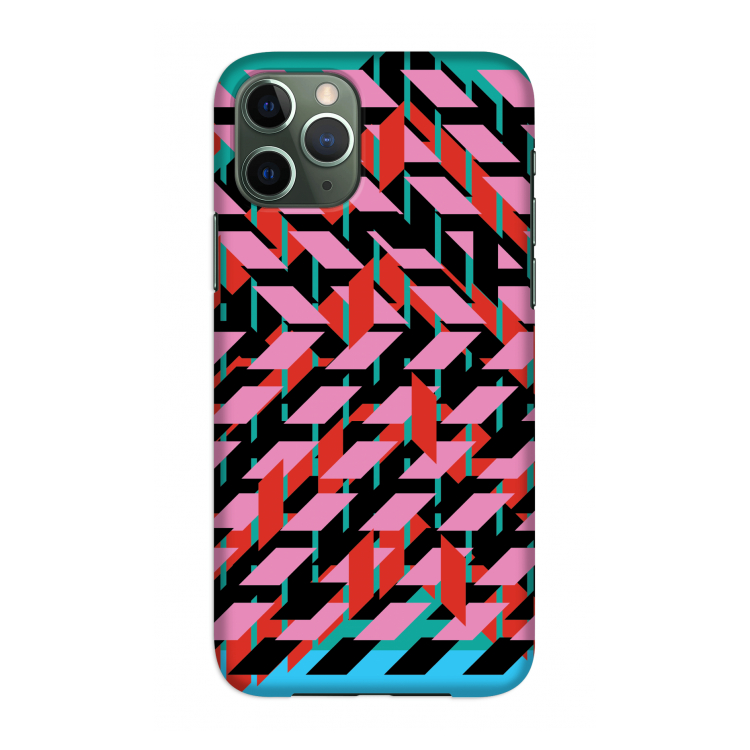 Skew Blush 2: Volledig geprint iPhone 11 Pro Hoesje