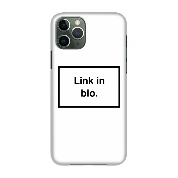 Link in bio: Volledig geprint iPhone 11 Pro Hoesje