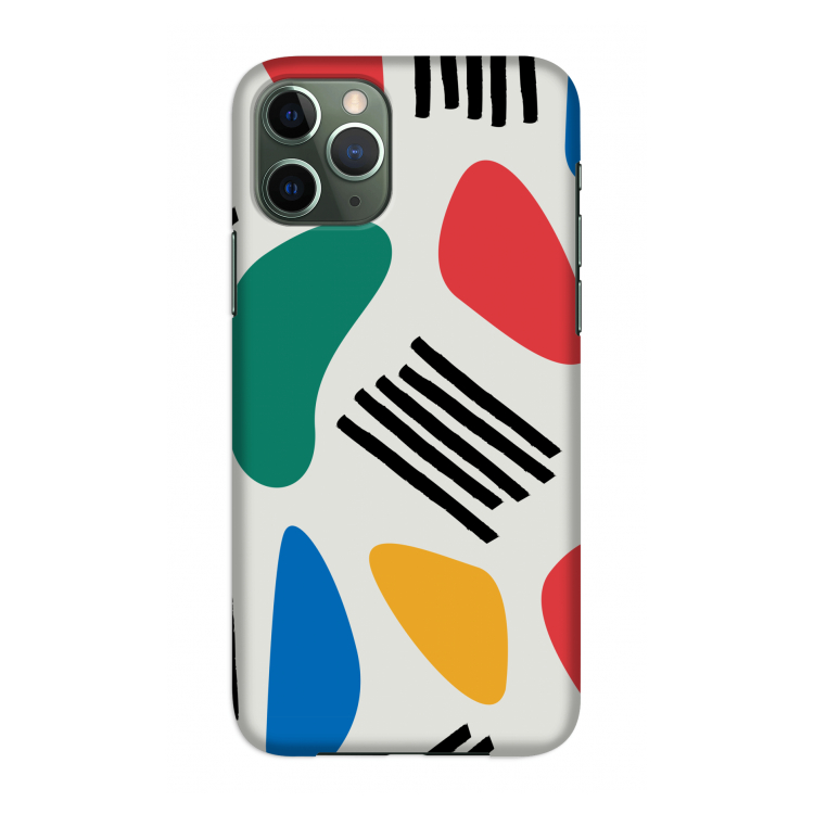 Illustratieve pop 1: Volledig geprint iPhone 11 Pro Hoesje