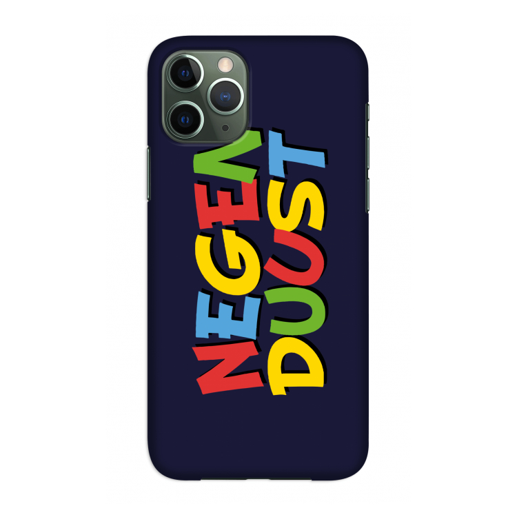90's One: Volledig geprint iPhone 11 Pro Hoesje