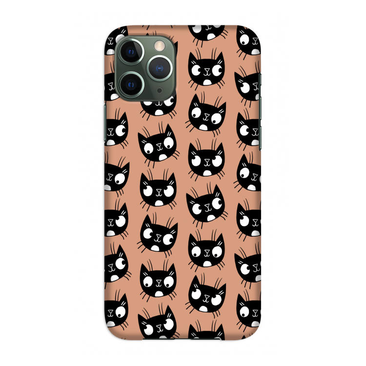 Kat: Volledig geprint iPhone 11 Pro Hoesje