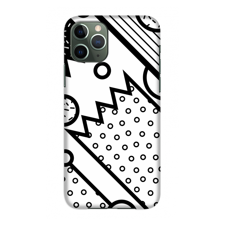 Pop Art #4: Volledig geprint iPhone 11 Pro Hoesje