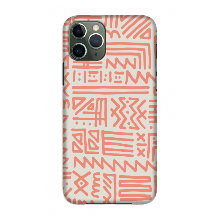 Marrakech Pink: Volledig geprint iPhone 11 Pro Hoesje