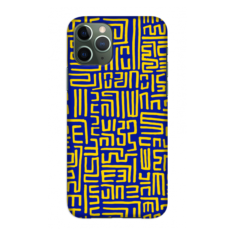 Majorelle Blue Print: Volledig geprint iPhone 11 Pro Hoesje