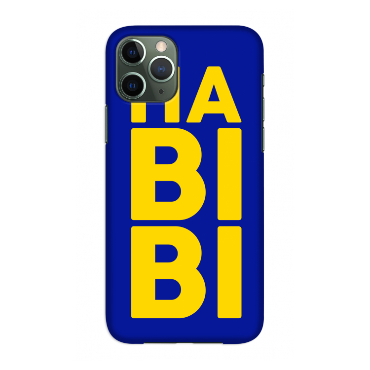 Habibi Blue: Volledig geprint iPhone 11 Pro Hoesje