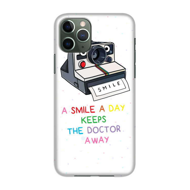 Smile: Volledig geprint iPhone 11 Pro Hoesje