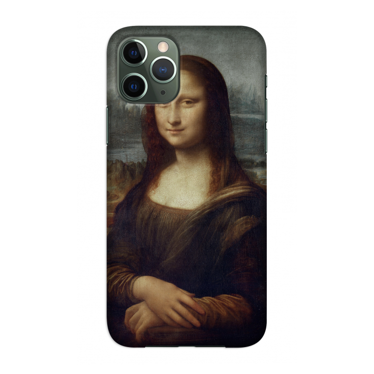 Mona Lisa: Volledig geprint iPhone 11 Pro Hoesje