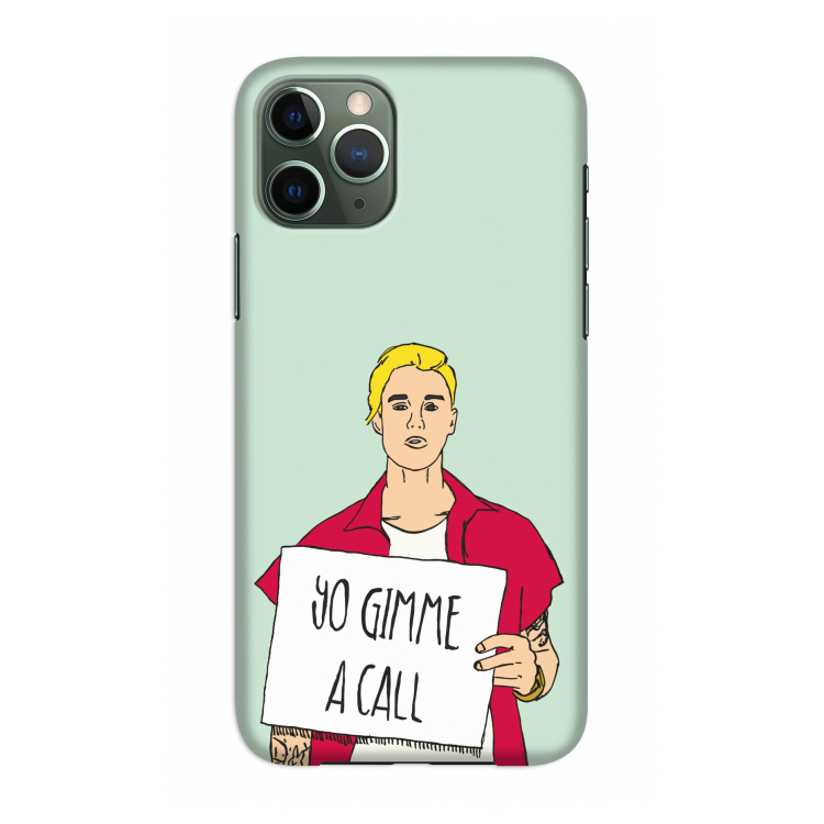 Gimme a call: Volledig geprint iPhone 11 Pro Hoesje