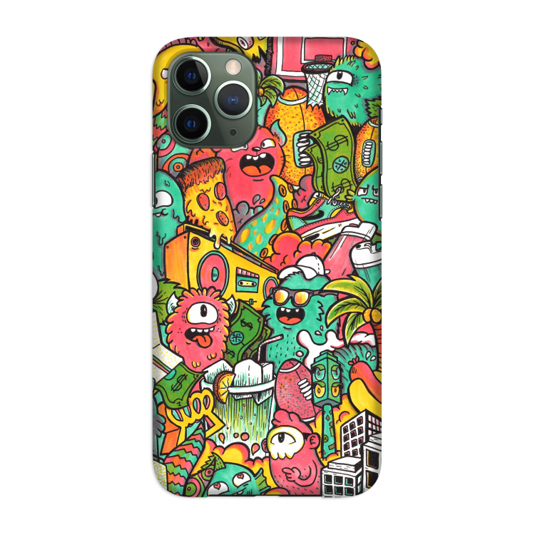 Vexx City: Volledig geprint iPhone 11 Pro Hoesje