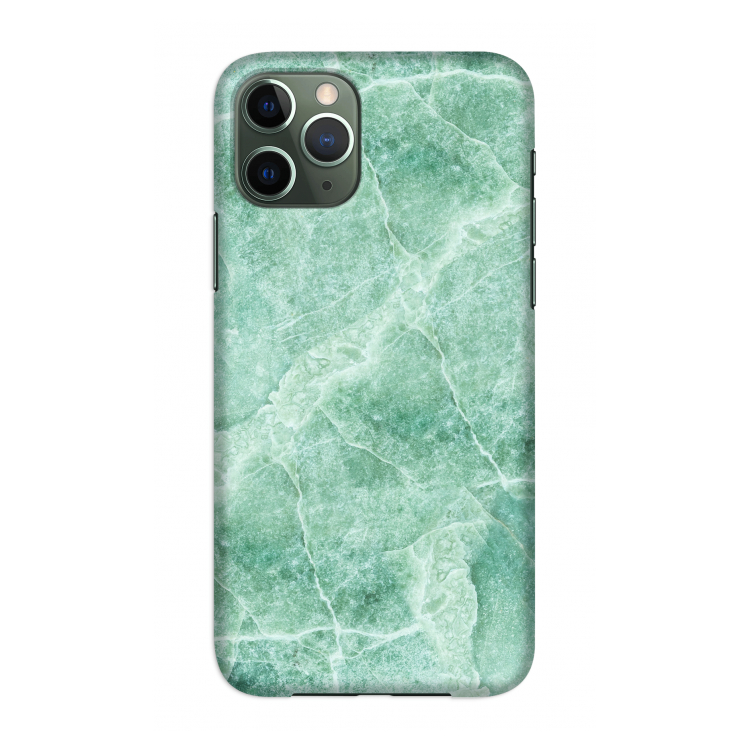 Groen marmer: Volledig geprint iPhone 11 Pro Hoesje