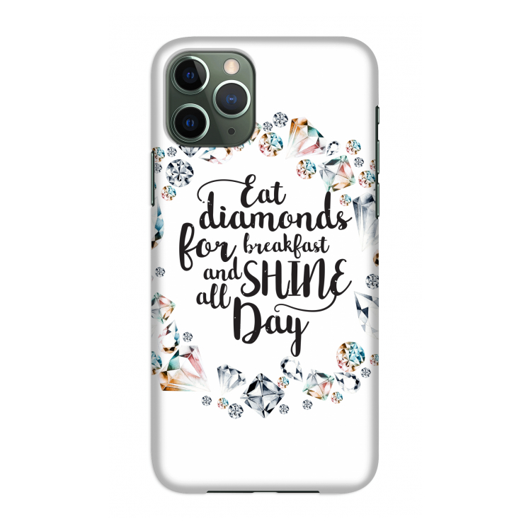 Diamonds: Volledig geprint iPhone 11 Pro Hoesje