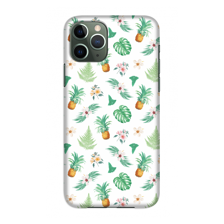 Ananas bladeren: Volledig geprint iPhone 11 Pro Hoesje