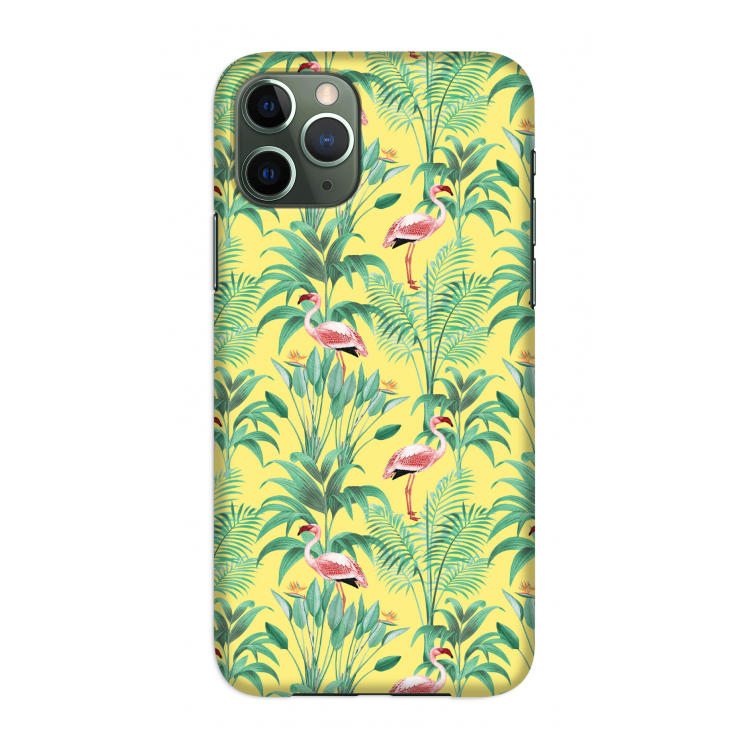 Flamingo party: Volledig geprint iPhone 11 Pro Hoesje