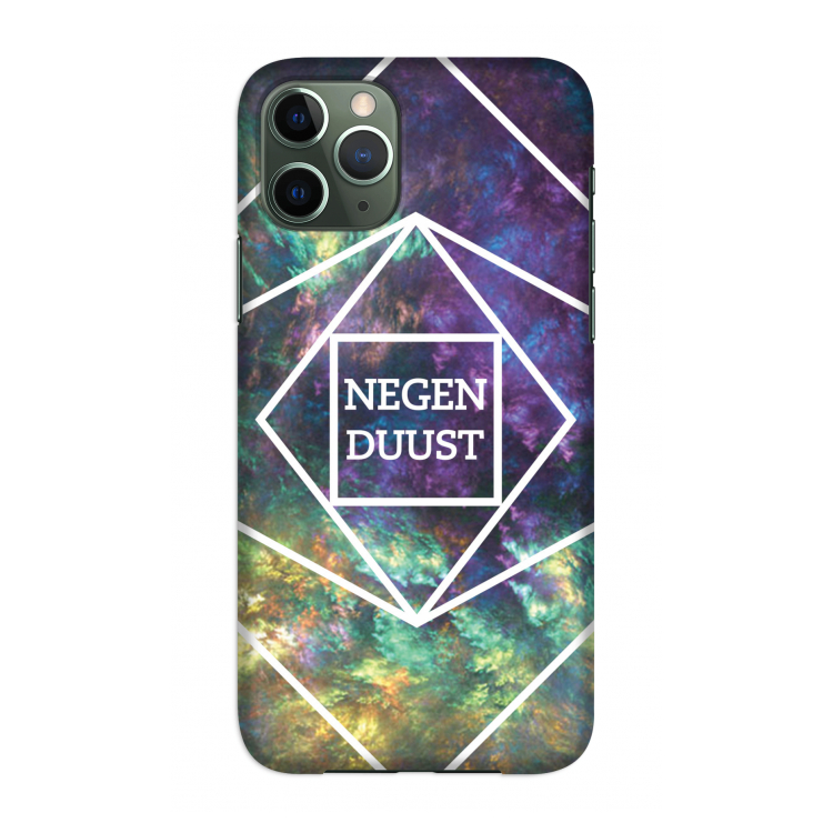 Negenduust ruimte: Volledig geprint iPhone 11 Pro Hoesje