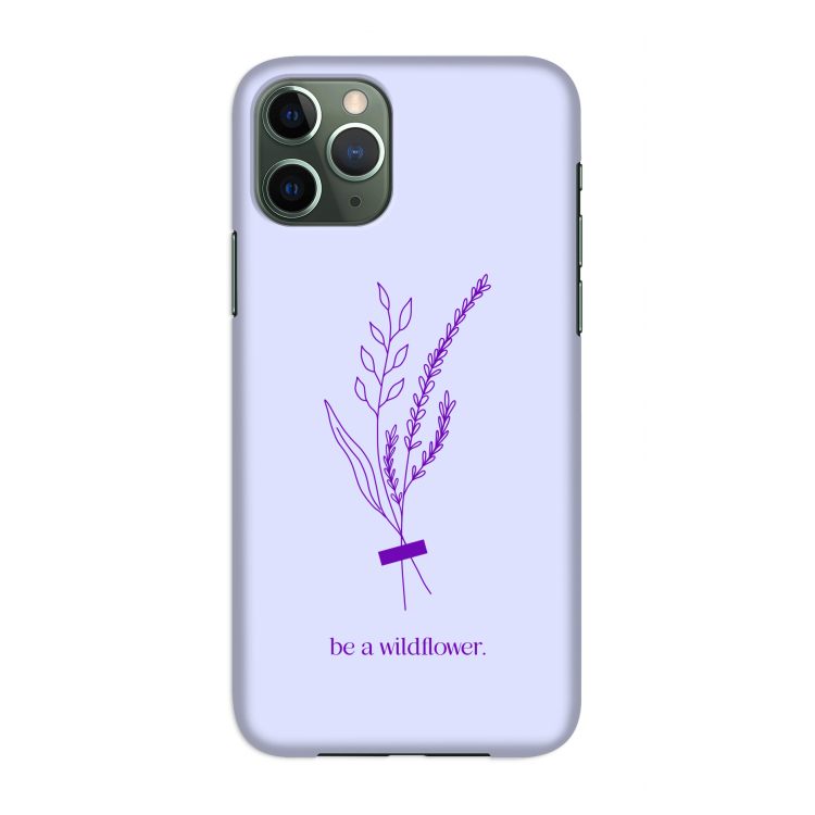 Be a wildflower: Volledig geprint iPhone 11 Pro Hoesje
