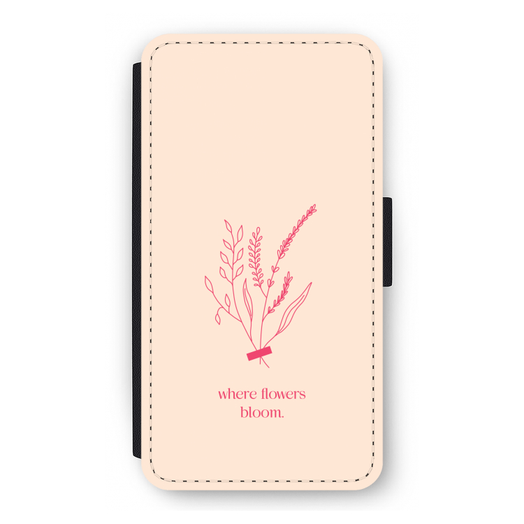 Where flowers bloom: iPhone 11 Pro Flip Hoesje