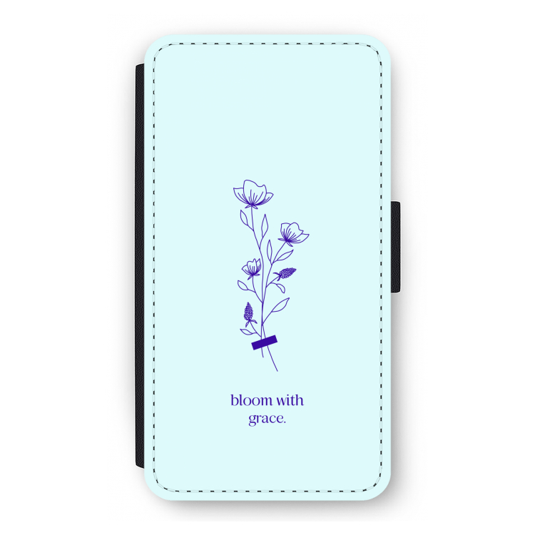 Bloom with grace: iPhone 11 Pro Flip Hoesje
