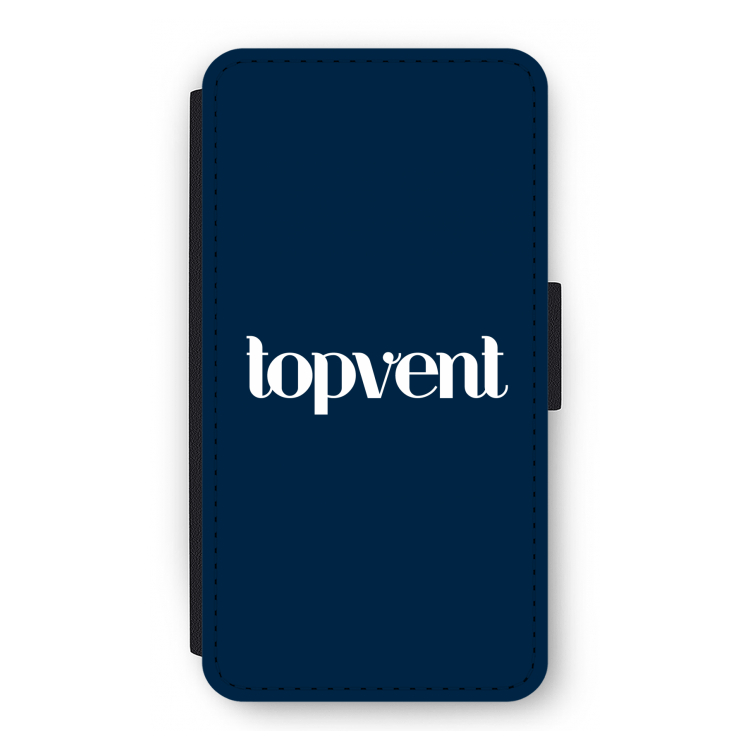 Topvent Navy: iPhone 11 Pro Flip Hoesje
